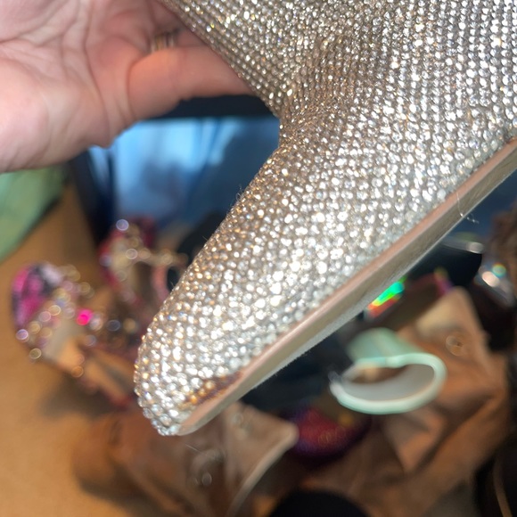Steve Madden Winona rhinestone booties size 8 - Picture 2 of 4